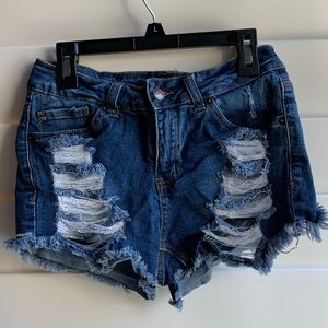 jean shorts